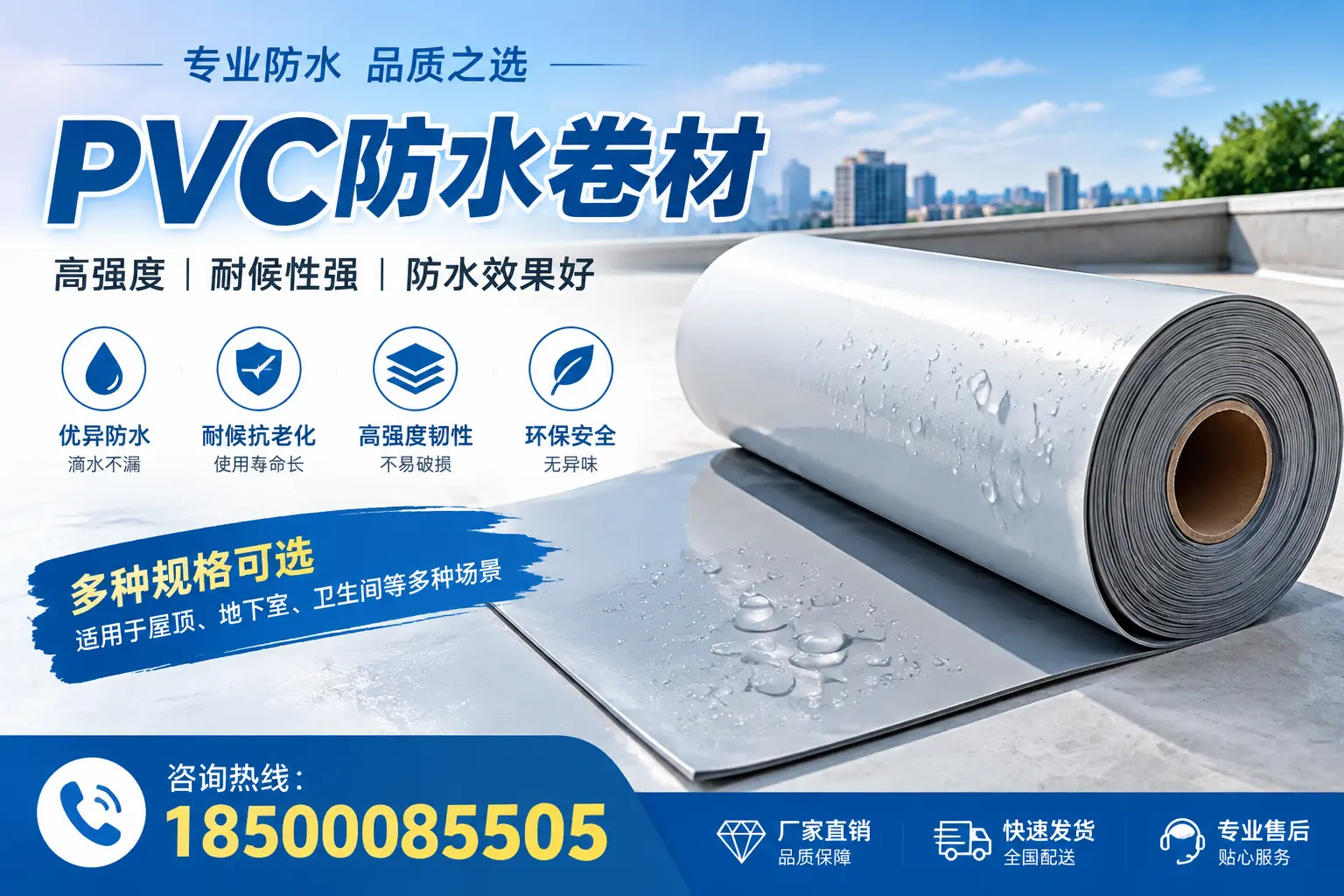 选用PVC防水卷材时需要避开的常见误区，特别是在阿坝